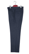 Flannel Wool Mid Night Blue Mod Trouser