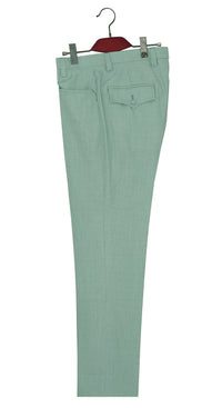 Pastel Green Mod Trouser