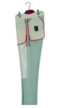 Pastel Green Mod Trouser