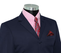 Gordon Waller Slim Fit Classic Navy Blue Mod Suit