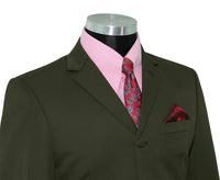 Rick Buckler Olive Mod Suit 60's Fashion