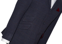 SALE Keith Richards Wool Mid Night Blue Mod Blazer (38 Regular)