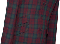 Lindsy Tartan Wool Men's Jacket Mod Blazer