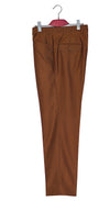 Rust Colour Tailored 60's Fashion Mod Trouser