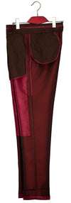 Burgundy Tonic Mod Trouser