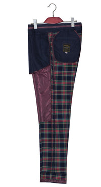 Tartan Multicolor Mod Trouser