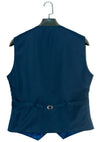 SALE Yale Blue V Cut Waistcoat (40 Regular)