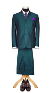 Ringo Starr Skinhead 1960s Teal Green Tonic Suit