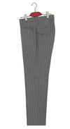 Weller White Stripe in Grey Mod Trouser